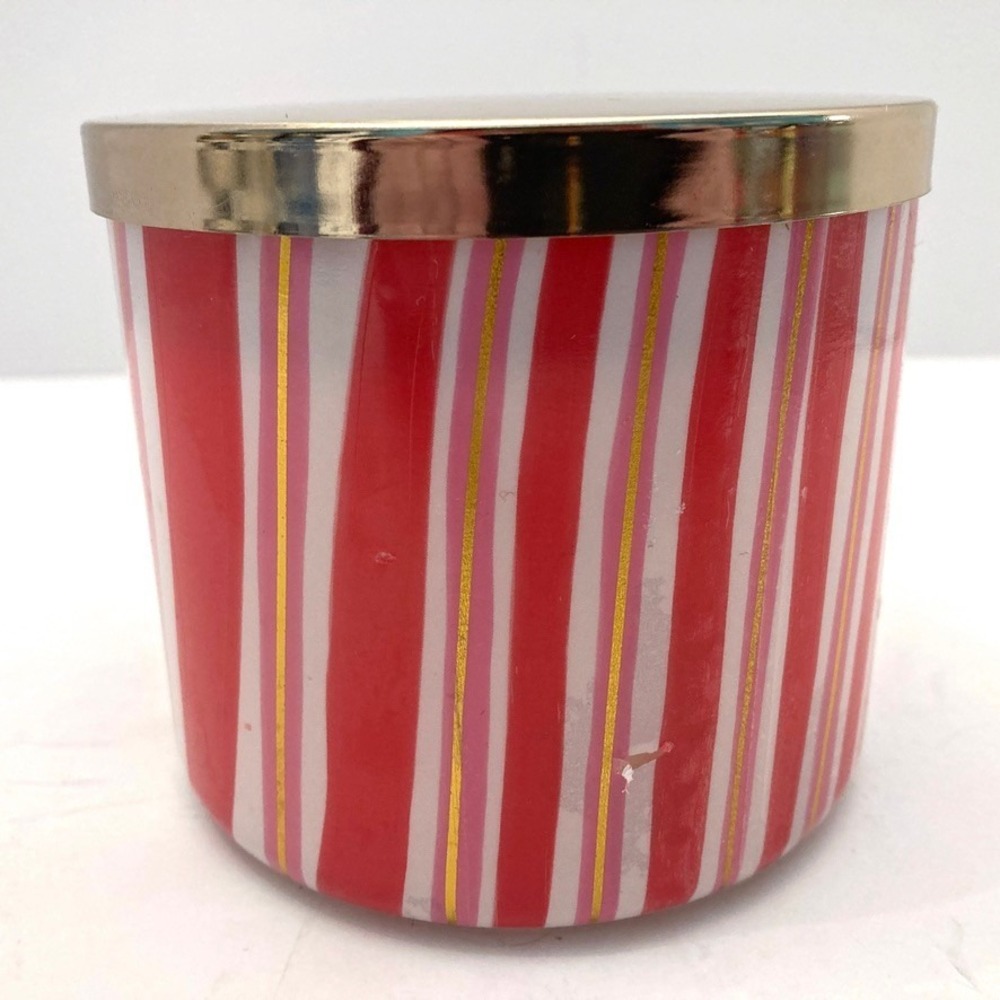 Bath & Body‎ Works Snowy Peach Berry 3 Wick Jar Candle 14.5oz NEW - Picture 4 of 7